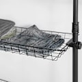 Miniatyrbillede 8 af 8: Rootz Justerbar Garderobe Organizer - Tøjhylde System Hængestang - Teleskopisk opbevaringsreol