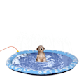 Pikkukuva 1 / 5: Rootz Splash Sprinklerityyny - Sininen - PVC - 66,92 cm x 66,92 cm x 0,021 cm