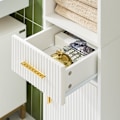 Miniatyrbillede 5 af 8: Rootz Tall Cabinet - Badeværelsesopbevaring - Slim Arrangør - Elegant design - 30x170x30cm