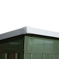 Pikkukuva 8 / 11: Rootz Tool Shed - Puutarhavaja - Storage Shed - Kestävä ja tuuletettu - 213 x 130 x 159cm - Vihreä
