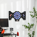 Miniatyrbild 2 av 6: Rootz Dartboard - Elektronisk - 31 spel - För 8 spelare - 2 dörrar - 6 pilar - Ljud - Svart - 83 x 45 x 4 cm
