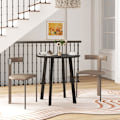 Miniatyrbillede 4 af 7: Rootz 2 pers. spisebord - Køkkenbord - Bistrobord - Elegant & Stabilt - Ø72cm x 75cm