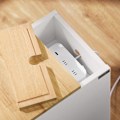 Miniatyrbillede 7 af 8: Rootz natbord - Bedstabel - sidebord - Stabilitet og opbevaring - 25x60x40cm - Organiser og beskyttegulve