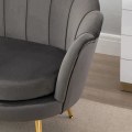 Miniatyrbillede 4 af 6: Rootz Sofa - 2 personers stofsofa - Sofasæde - Lounge Sofa - Grå - 133 x 63 x 75 cm