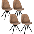 Miniatyrbild 1 av 9: Rootz matstolsset - Stoppad stol - Ben i massivt trä - Ergonomiskt ryggstöd - Golvskydd - 39D x 43W x 83H cm
