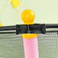 Miniatyrbillede 8 af 11: Rootz Children’s Trampoline - Kids Bouncer - Jumping Mat - Safety Net - Ø163.5 cm x 190 cm - Stålramme - Polstret - Max Load 50 kg