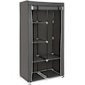 Miniatyrbillede 1 af 6: Rootz Garderobe - Sammenfoldelige Garderobeskabe - Garderobe Sammenfoldelig Grå