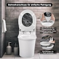 Miniatyrbild 6 av 7: Rootz Soft-Close Toalettsits - Duroplast - Antibakteriell - O-formad - 37,1 cm x 45,5 cm - Snabbinstallation