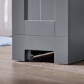 Miniatyrbillede 9 af 9: Rootz Narrow Gap Storage Trolley - Pladsbesparende vogn - Slank rullende organisering - MDF-materiale - 20 cm x 70 cm x 65 cm