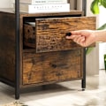 Miniatyrbillede 5 af 9: Rootz Sengebord - Sidebord - Industrielt - 45 x 45 x 60 cm