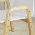 Miniatyrbillede 5 af 6: Rootz sæt med 2 justerbare børnestole - Børnesæder - Højdejusterbare stole - Robust krydsfinerkonstruktion - Komfortable armlæn og ryglæn - 40 cm x 53