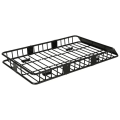 Miniatyrbillede 4 af 9: Rootz Tagbøjler - Tagkurv - Tag Universal Bagagebærer - Bagagekurv - Bagagebærer - Sort