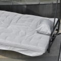 Pikkukuva 5 / 7: Rootz Hammock Swing - Keinutuoli - Puutarhakeinu - Kallistava toiminto - Metalli/polyesteri - Harmaa - 2,09 x 1,14 x 1,70 m