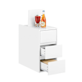 Miniatyrbillede 1 af 8: Rootz Sofa Skavskab - Opbevaringsenhed - Arrangør - Rumbesparende design - MDF -materiale - 30x60x60cm