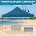 Miniatyrbild 6 av 9: Rootz Folding Garden Gazebo - Utomhuspaviljong - Pop Up Canopy - UV-skydd - 289cm x 330cm x 289cm