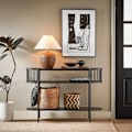 Miniatyrbillede 2 af 8: Rootz Console Table - Entryway Table - Sofabord - Holdbar og stabil - 110x76x39cm