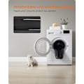 Miniatyrbillede 5 af 7: Rootz Hundeseng - Pet Bed - Polstret måtte - Imiteret linned - Plys polstring - Anti-Slip stof - 60 cm x 50 cm x 21 cm