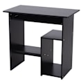 Miniatyrbild 6 av 11: Rootz Desk - Computer Table - Extendable Tabletop - Office Table - PC Table - Black/White - Processed Wood