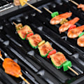 Miniatyrbillede 7 af 9: Rootz BBQ Grillvogn med 7 brændere og multifunktionsskab - Sort - Metal - 53,14 cm x 19,68 cm x 39,37 cm