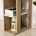 Pikkukuva 7 / 11: Rootz Desk - Bookshelf - Computer Desk - Office Table - Nature/White - 100 x 44 x 74 cm