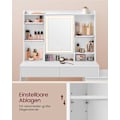 Miniatyrbild 7 av 10: Rootz Sminkbord med LED-lampor - Sminkbord - Sminkbord - Modernt - Molnvitt - 120cm x 60cm x 75cm