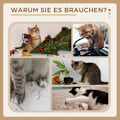 Miniatyrbild 7 av 10: Rootz PawHut Cat Tree - Ultimate skrapstolpe - Cat Climbing Tower - Multi-Level - Slitstarkt Sisal-rep - Mjukt plyschtyg - Ø57 x 99H cm