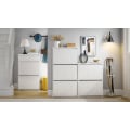 Miniatyrbillede 4 af 9: Rootz Justerbart Skoskab - Skovipper - Skostativ - Alsidig opbevaring - Justerbare rum - MDF-konstruktion - 61cm x 81cm x 26cm