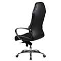 Miniatyrbild 5 av 7: Rootz Executive Chair - Kontorsstol - Äkta läder - Armstöd i aluminium - Ergonomisk design - Andas - 126cm x 70cm x 70cm