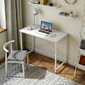 Miniatyrbild 2 av 7: Rootz Datorbord - Kontorsbord - Studiebord - Rymlig bordsskiva - 100cm x 75cm x 50cm - E1 Trämaterial - Stabil struktur