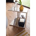 Miniatyrbild 4 av 6: Rootz sidobord 50x50x30 cm trä Sonoma Design sidobordssoffa - Soffbord litet modernt - Litet soffbord fyrkantigt - Soffbord högt - Smalt bord vardagsr