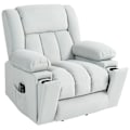 Miniatyrbillede 1 af 11: Rootz Electric Riser Stol - hvilestol - massagestol - fløjlsstof for optimal komfort - 101W x 93d x 104H cm