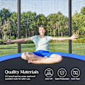 Miniatyrbillede 6 af 8: Rootz Trampolin - Udendørstrampolin - Børnetrampolin - Minitrampolin - Trampolinpark - Hoppetrampolin - Sort/grøn
