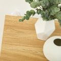 Miniatyrbillede 4 af 5: Rootz Skoskab - Skostativ - Skoopbevaring - 3 rum - 18 par sko - Spånplade - Hvid-brun - 72 Cm X 26 Cm X 112 Cm