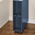 Pikkukuva 6 / 8: Rootz Rolling Neache -hylly - Mobile Storage Cart - Gap -järjestäjä - 14,2 kg: n kuorma - 20x70x60cm - Ihanteellinen tiukkoihin tiloihin ja helppo lii