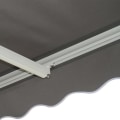 Miniatyrbillede 5 af 8: Rootz Awning - Articulated Arm Awning - Cassette Awning - Remote Control Awning - Aluminum - Grey - 4.95x3m