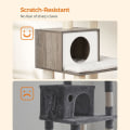 Miniatyrbild 7 av 7: Rootz Cat Tree - Skrapstolpe - Kattträd med plattformar - Cat Climbing Tree - Cat Activity Tree - Cat Play Tree - Modern Cat Tree - Cat Tree House - S