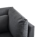 Pikkukuva 7 / 11: Rootz Modern 3 istuttava kulmasohva - Mukava sohva - Ergonominen sohva - Selkätuki - 220L x 157P x 81H cm