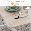 Miniatyrbillede 7 af 10: Rootz foldebord på hjul - Alsidigt bærbart bord - Spisebord - Pladsbesparende design - Holdbar konstruktion - Nem mobilitet - 120L x 80W x 73H cm