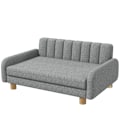Miniatyrbillede 1 af 10: Rootz PawHut Hundeseng - Pet Lounger - Hundepude - Blød pude - Vaskbart betræk - Skridsikre fødder - 94W x 61D x 40H cm