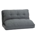 Miniatyrbillede 10 af 10: Rootz Elegant Grey Chauffeuse Gulvsofa - Justerbar afslappende stol - Læselænestol - Metalstruktur - 100L x 71W x 54H cm