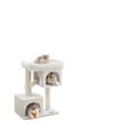 Miniatyrbillede 1 af 6: Rootz Cat Scratching Post - Cat Tree - Stor udsigtsplatform - Holdbar plys/sisal - 60 cm x 40 cm x 84 cm