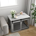 Miniatyrbillede 8 af 10: Rootz Hundekasse - Husdyrbur - Husdyr - Luftig ventilation - Staldkonstruktion - 98 cm x 58 cm x 61 cm