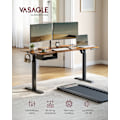 Miniatyrbild 2 av 8: Rootz Elektriskt stående skrivbord - Justerbart skrivbord - Sit Stand-skrivbord - Spånskiva/solid stål - 70cm x 160cm x 72-120cm - Whisper Quiet - 1,5