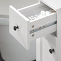 Pikkukuva 6 / 9: Rootz Niche -kärry - Keittiön hylly - Kylpyhuoneen säilytyskärry - MDF-rakenne - Säädettävä hylly - Siirrettävä pyörillä - 20cm x 70cm x 65cm