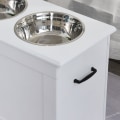 Miniatyrbillede 4 af 7: Rootz Feeder - 2 Feeder - Opbevaringsplads - MDF - Hvid - 60 x 30 x 41 cm