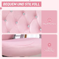 Miniatyrbillede 4 af 10: Rootz Ergonomic Office Chair - Skrivebordsstol - Drejestol - Fløjlsstof - Ekstra tyk polstring - Liggende funktion - 61cm x 61cm x 104-114cm