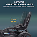 Miniatyrbillede 4 af 10: Rootz Children's Go -Kart - Pedal Vehicle - Tread Car - Justerbart sæde - Fremme fysisk aktivitet - 100 cm x 58 cm x 58,5 cm