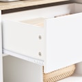 Miniatyrbillede 8 af 8: Rootz Rolling Printer Table - Movable Printer Stand - Portable Desk - Holder 65 kg - 63x88x42cm - Let samling