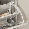 Miniatyrbillede 8 af 8: Rootz skoskab med vippelås - Skoopbevaring - Skoopbevaring - Vægsikker - Multifunktionel topplade - 60 cm x 79 cm x 23 cm