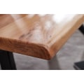 Miniatyrbillede 2 af 6: Rootz Sofabord - Massivt træ Sofabord - Massivt akacietræ - 115 x 37 x 64 cm - Design - Sofabord - Brun - Sort